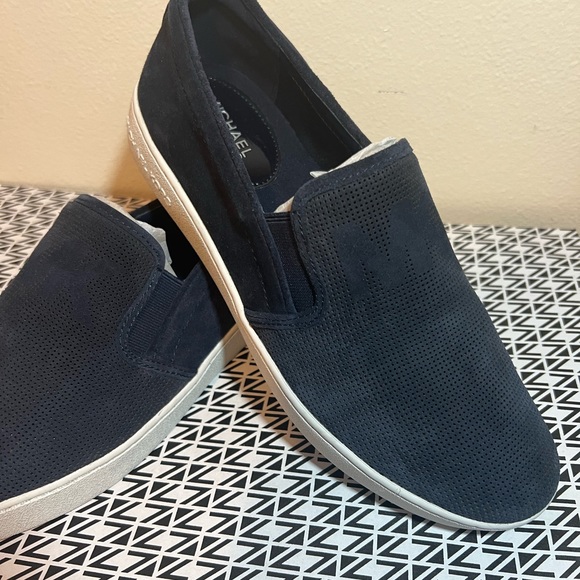 Michael Kors Suede Sneakers - Picture 1 of 5